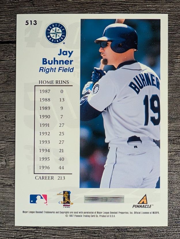 1997 Score #513 Jay Buhner GY