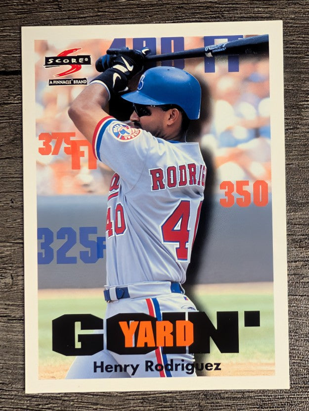1997 Score #517 Henry Rodriguez GY