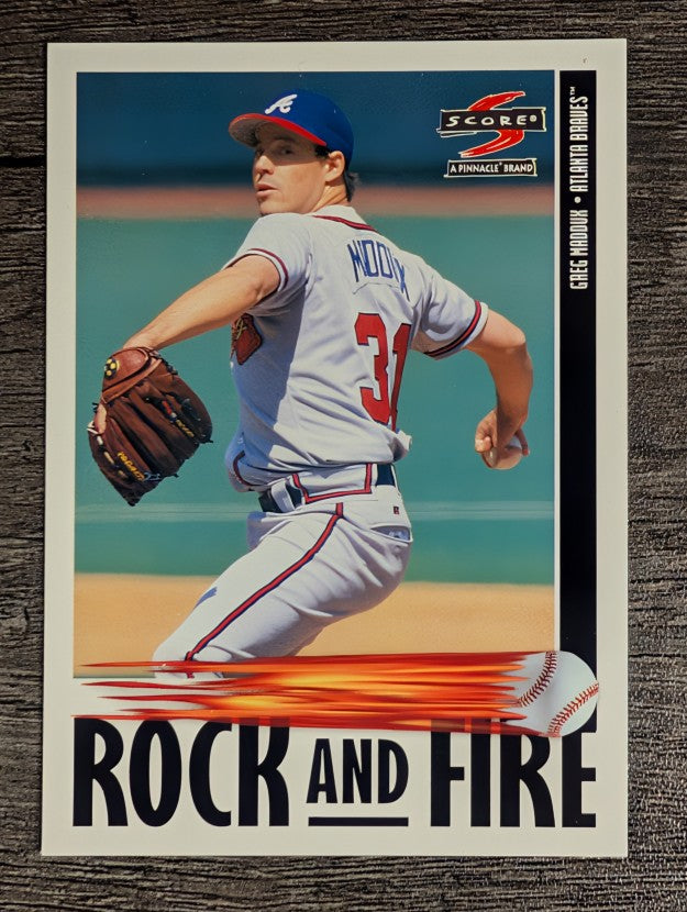 1997 Score #520 Greg Maddux RF