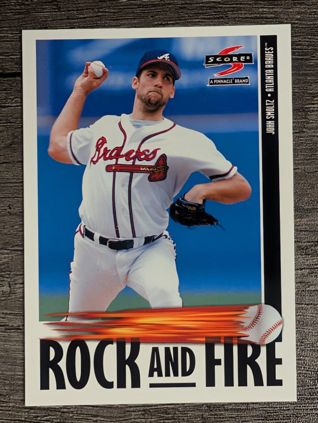1997 Score #521 John Smoltz RF