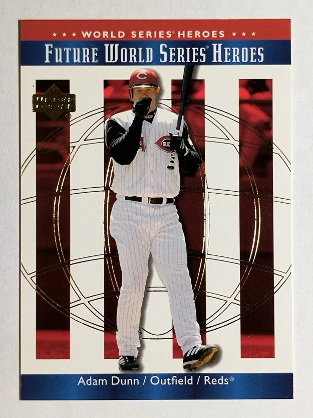 2002 Upper Deck World Series Heroes #171 Adam Dunn FWS