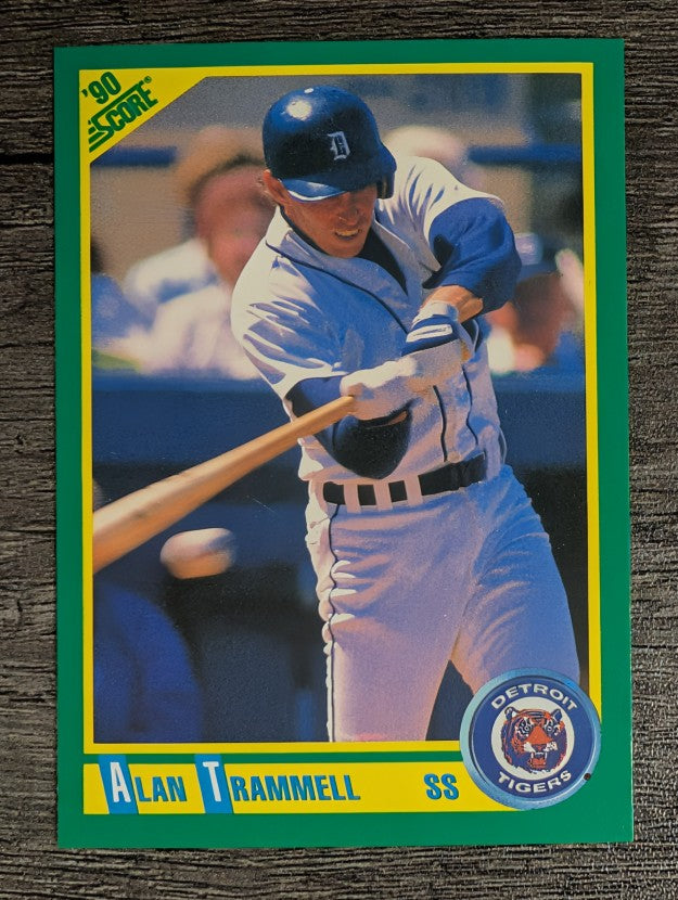 1990 Score #9 Alan Trammell