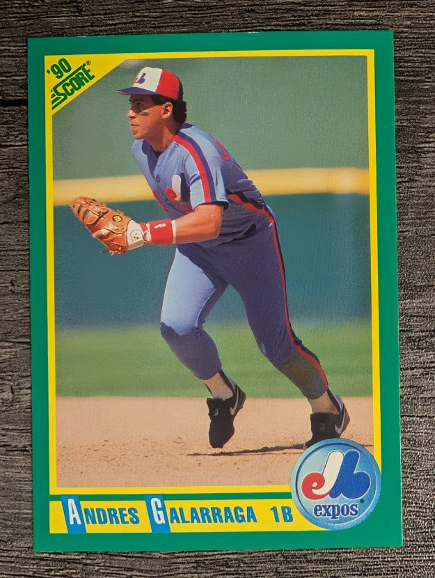 1990 Score #25 Andres Galarraga
