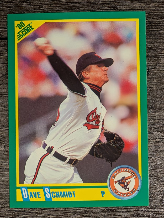 1990 Score #30 Dave Schmidt