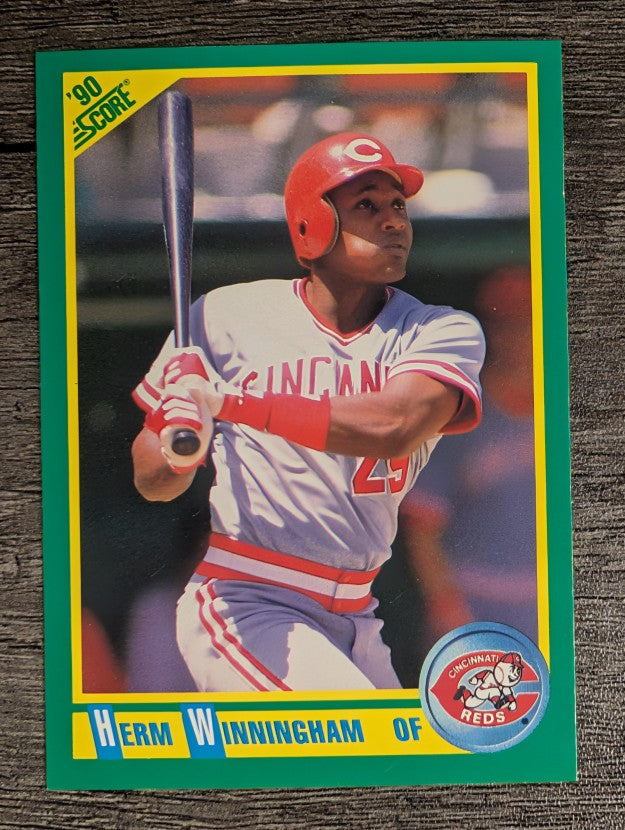 1990 Score #38 Herm Winningham