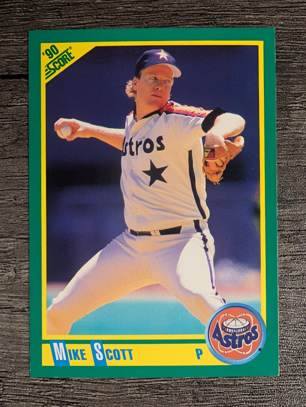 1990 Score #40 Mike Scott