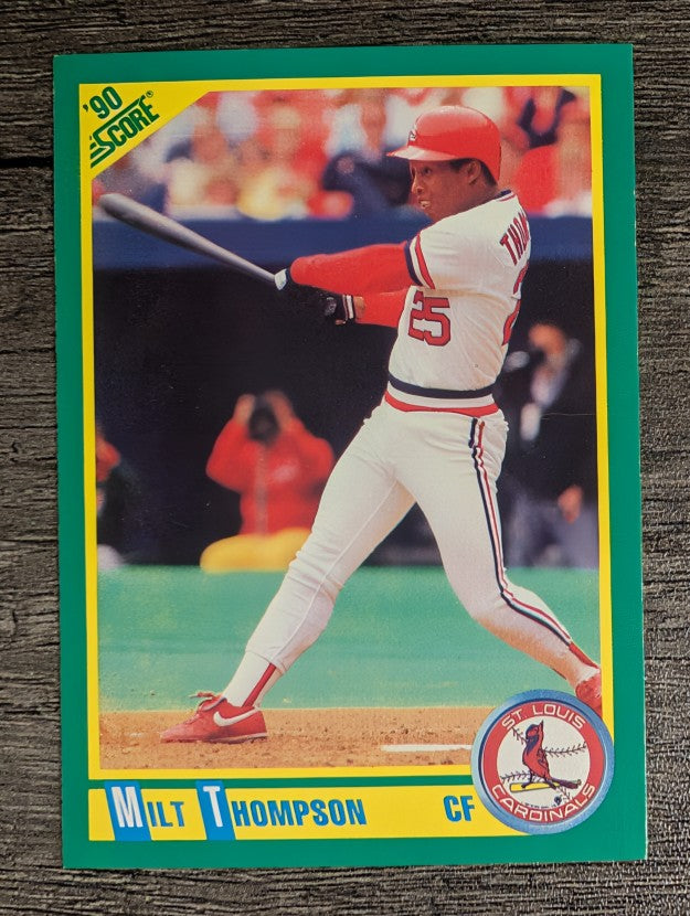 1990 Score #49 Milt Thompson