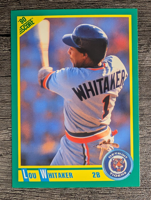 1990 Score #75 Lou Whitaker
