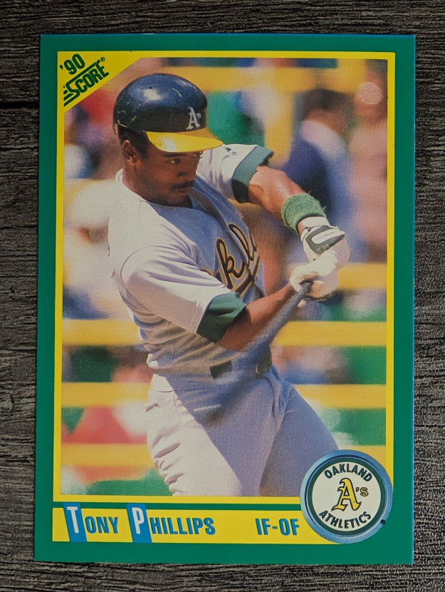 1990 Score #84 Tony Phillips