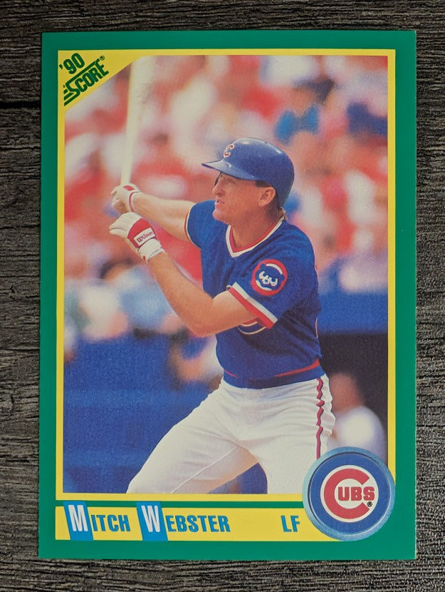 1990 Score #85 Mitch Webster