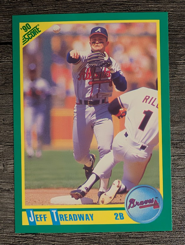 1990 Score #95 Jeff Treadway