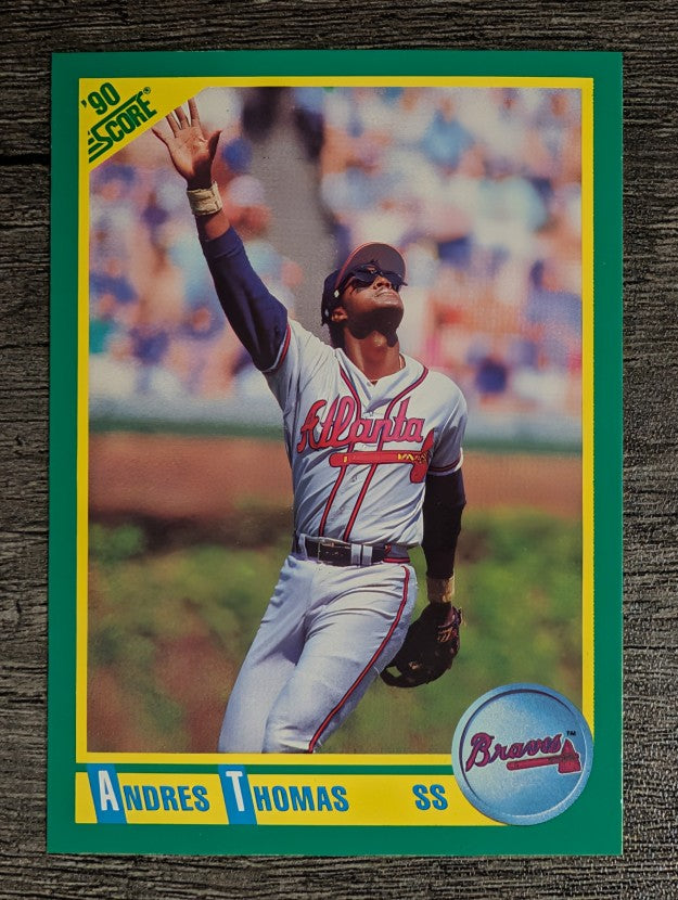 1990 Score #99 Andres Thomas