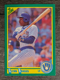 1990 Score #105 Glenn Braggs