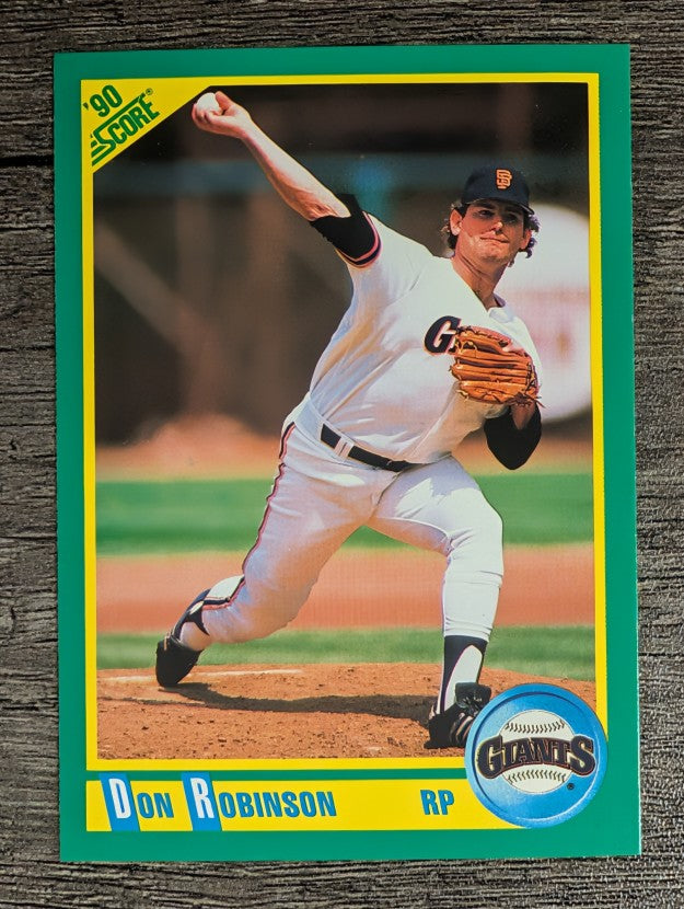 1990 Score #112 Don Robinson