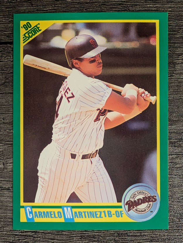 1990 Score #114 Carmelo Martinez
