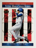 2002 Upper Deck World Series Heroes #166 Juan Gonzalez FWS