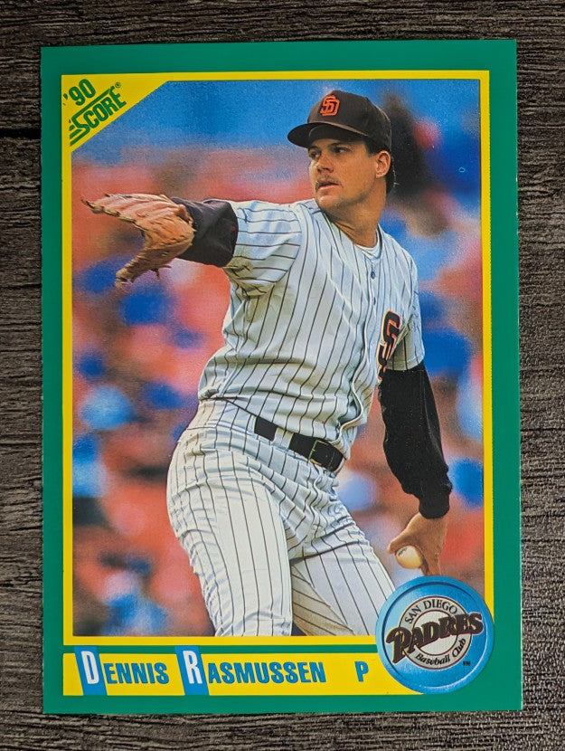 1990 Score #129 Dennis Rasmussen