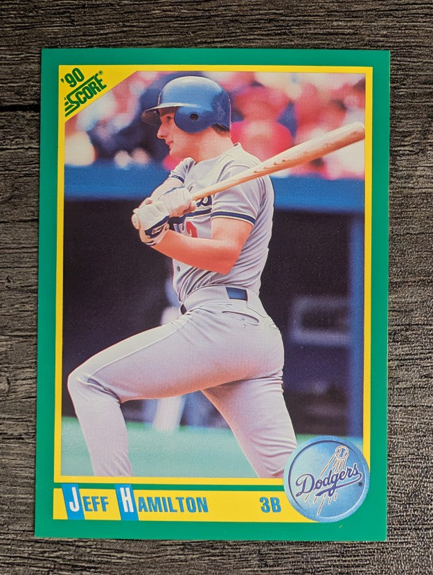 1990 Score #132 Jeff Hamilton