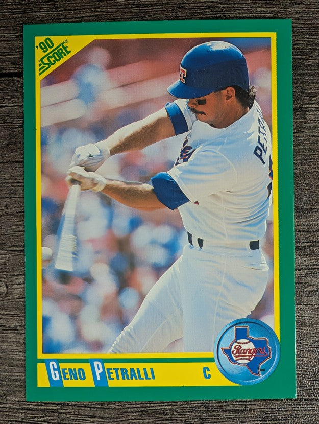 1990 Score #153 Geno Petralli