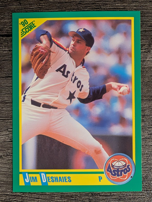 1990 Score #154 Jim Deshaies
