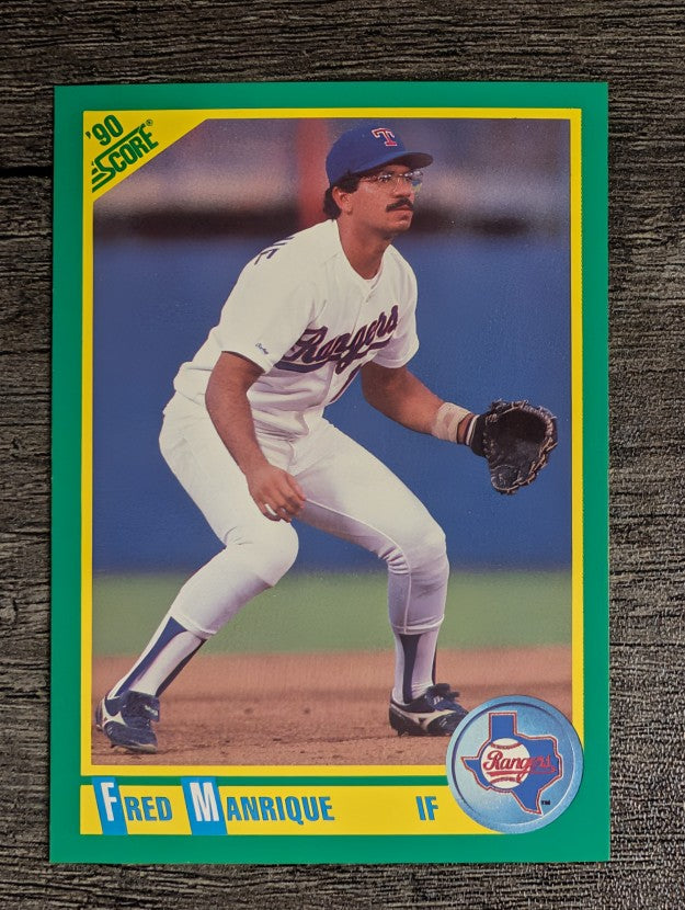 1990 Score #166 Fred Manrique