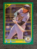 1990 Score #168B Ron Hassey COR/24 on back
