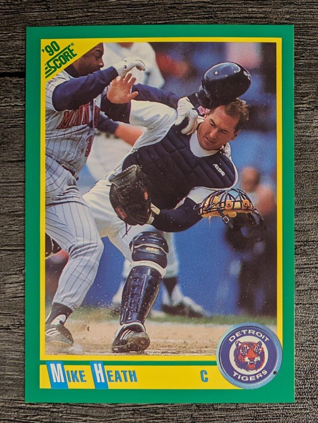 1990 Score #172 Mike Heath