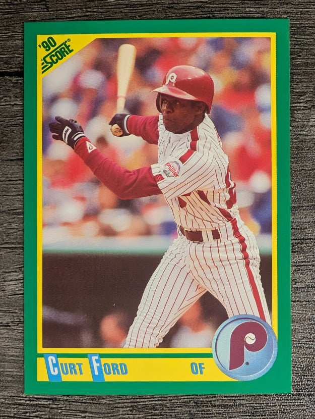 1990 Score #183 Curt Ford