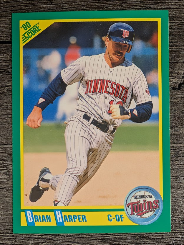 1990 Score #189 Brian Harper