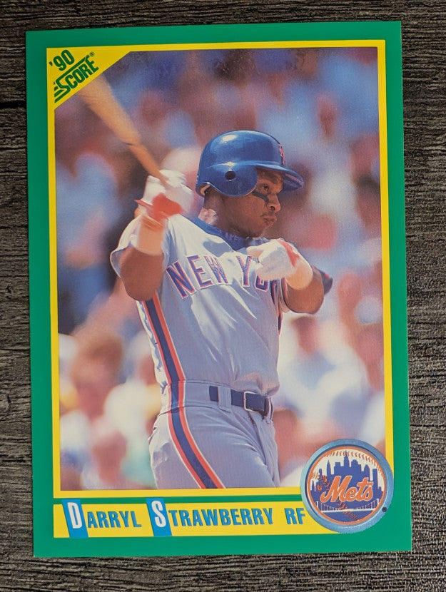 1990 Score #200 Darryl Strawberry