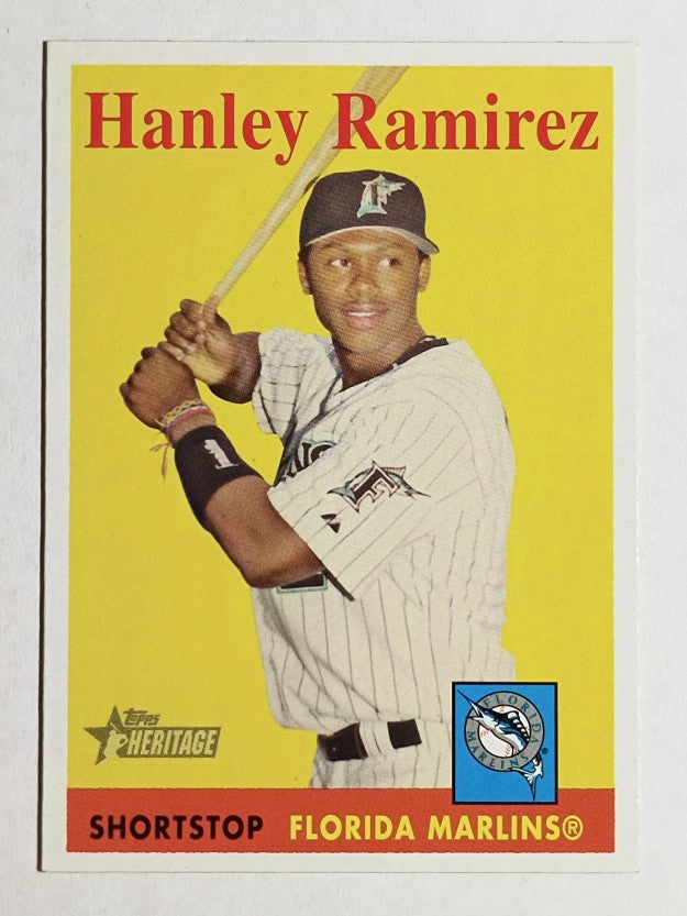2007 Topps Heritage #108b Hanley Ramirez YT