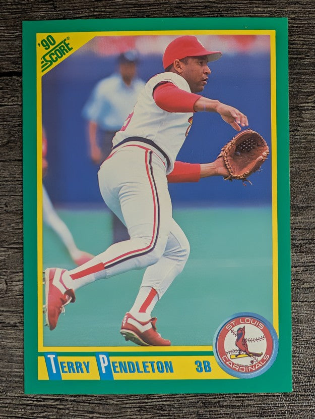 1990 Score #208 Terry Pendleton