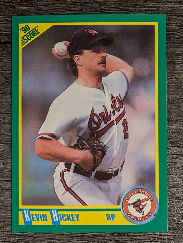 1990 Score #214 Kevin Hickey