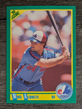 1990 Score #220A Mike Aldrete ERR/25 on back