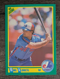 1990 Score #220B Mike Aldrete COR/24 on back