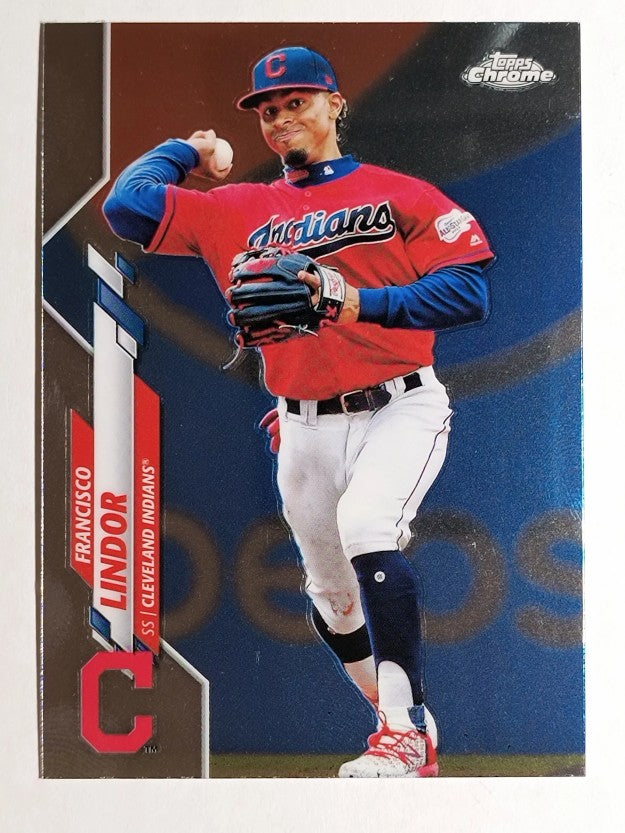 2020 Topps Chrome #156 Francisco Lindor