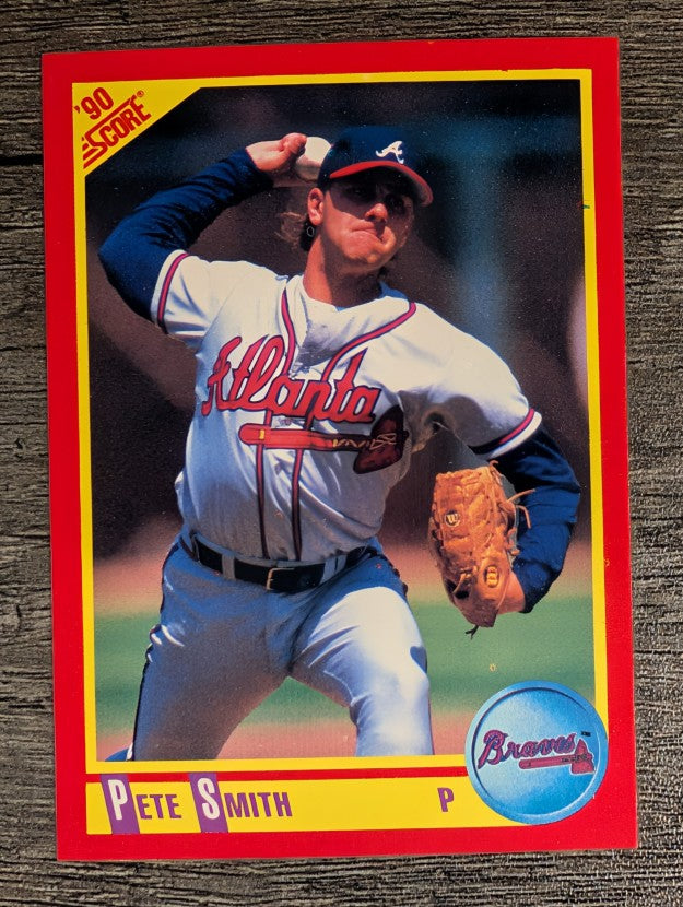 1990 Score #225 Pete Smith