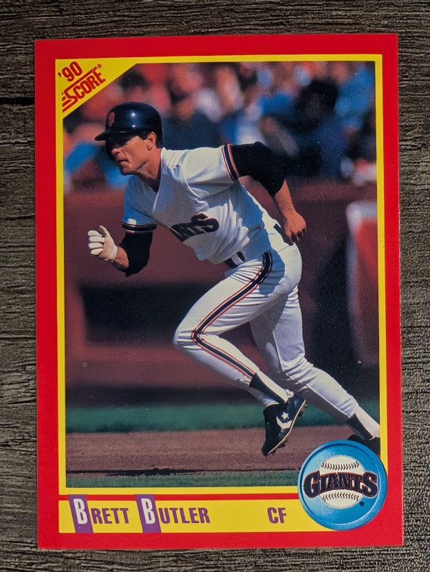 1990 Score #236 Brett Butler