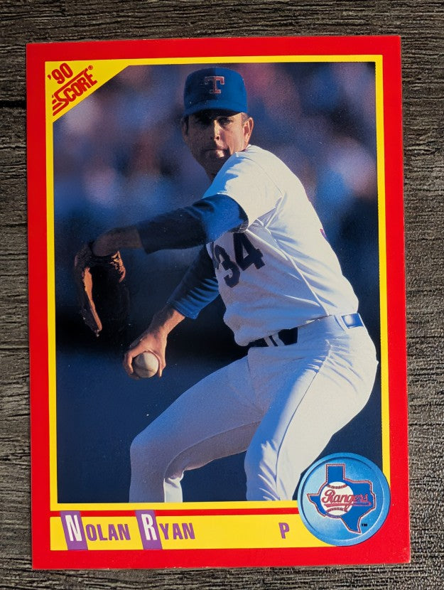 1990 Score #250 Nolan Ryan