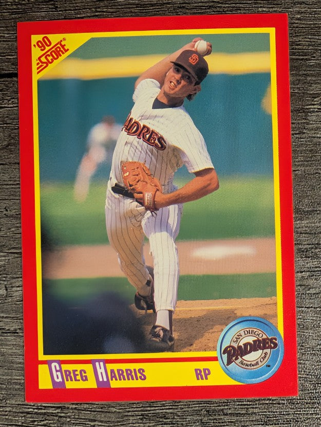 1990 Score #257 Greg W. Harris