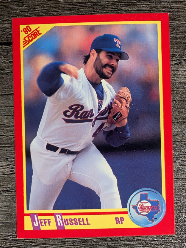 1990 Score #263 Jeff Russell