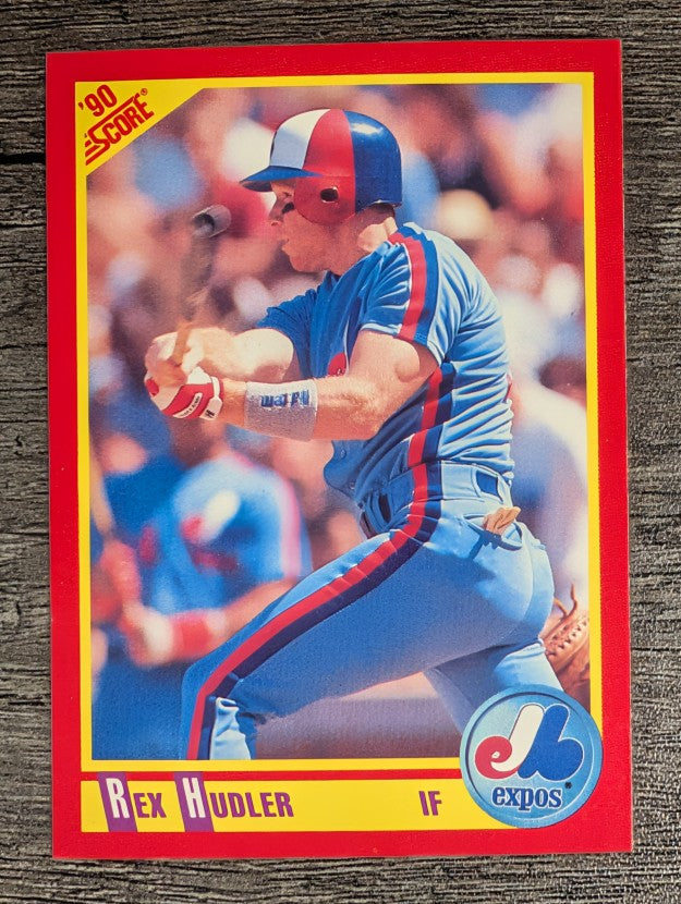 1990 Score #287 Rex Hudler