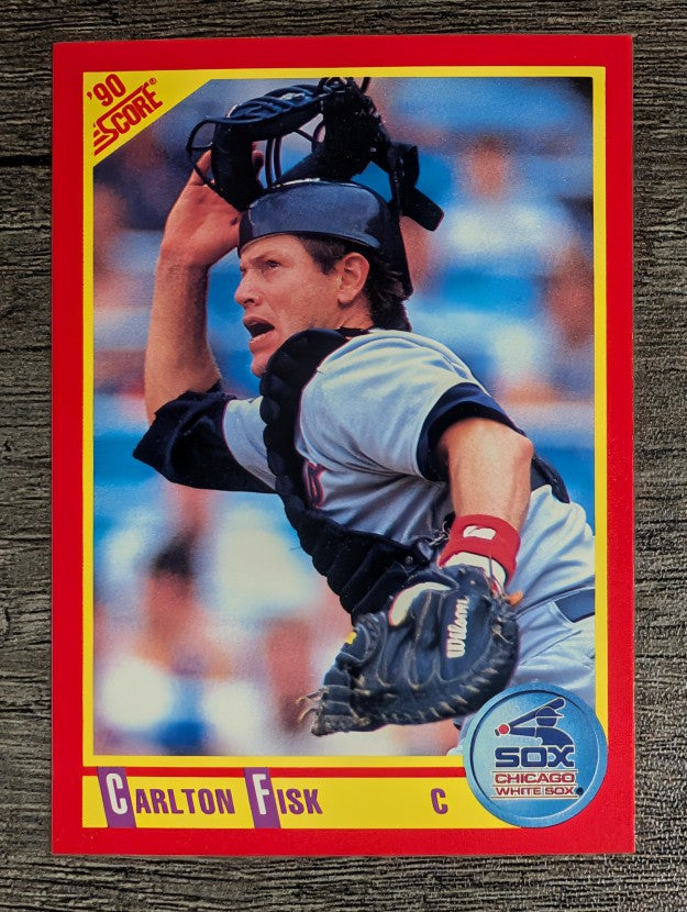 1990 Score #290 Carlton Fisk