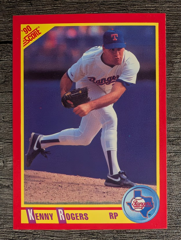 1990 Score #301 Kenny Rogers