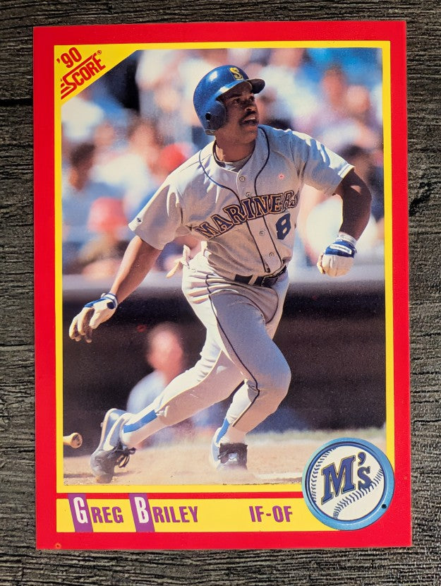 1990 Score #303 Greg Briley