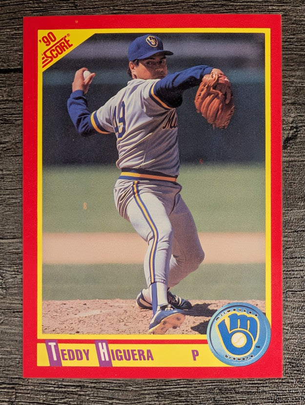 1990 Score #305 Teddy Higuera