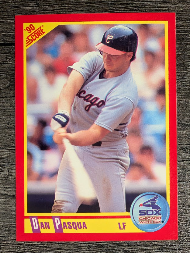 1990 Score #306 Dan Pasqua