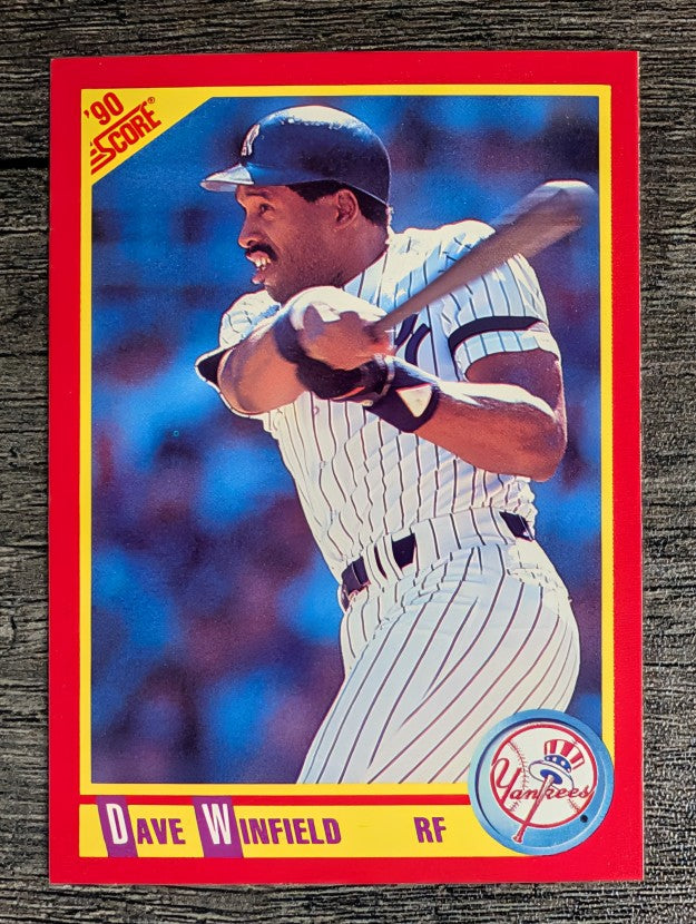 1990 Score #307 Dave Winfield