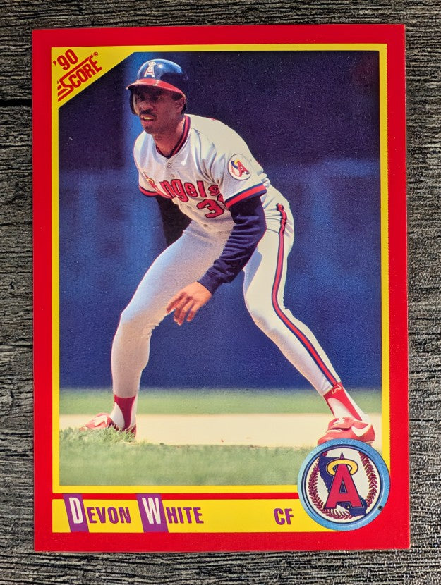 1990 Score #312 Devon White