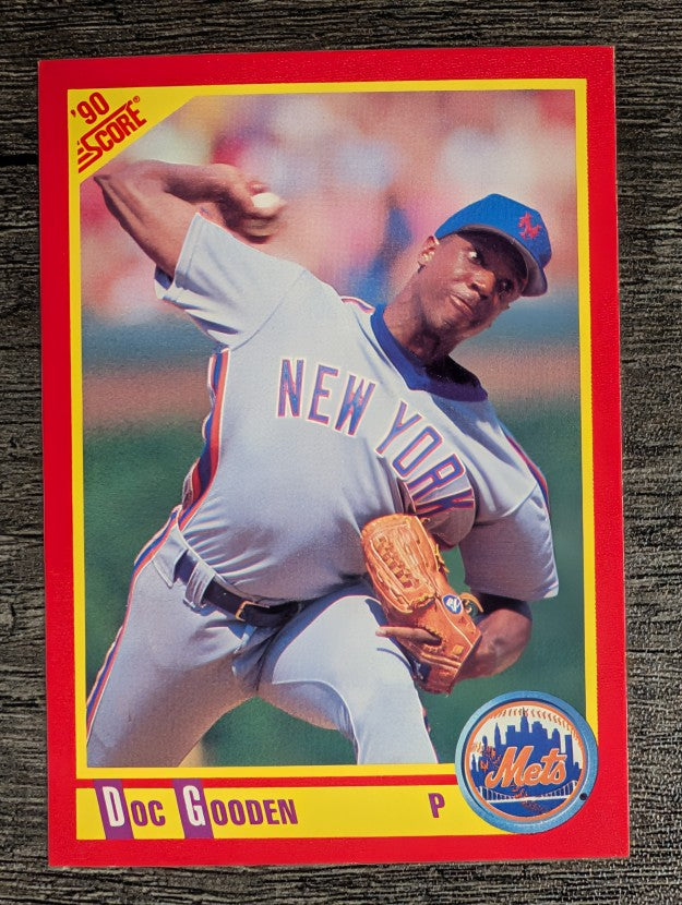 1990 Score #313 Dwight Gooden